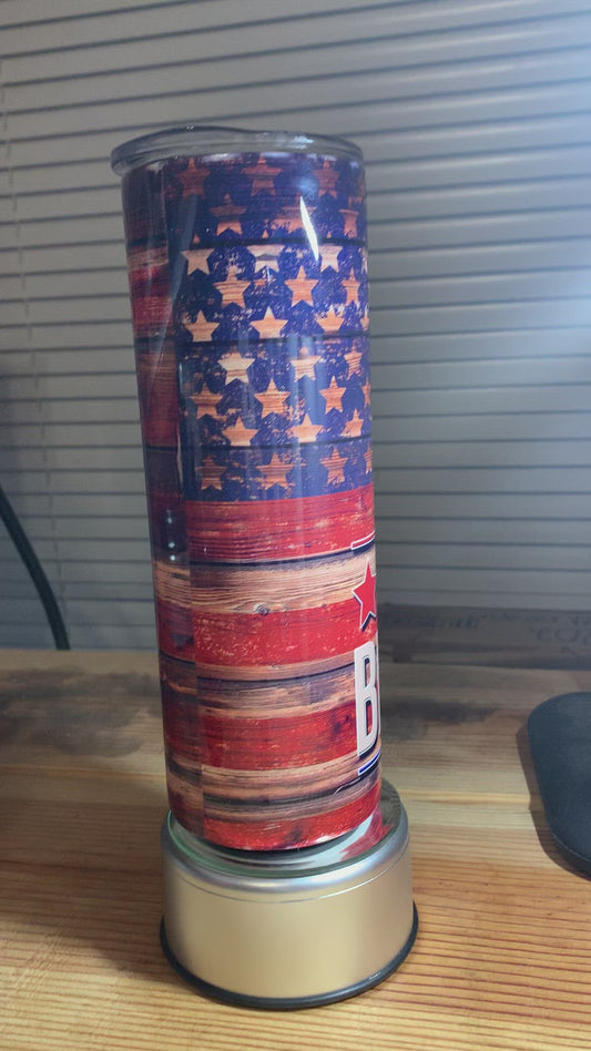 Flag Let’s Go Brandon Tumbler