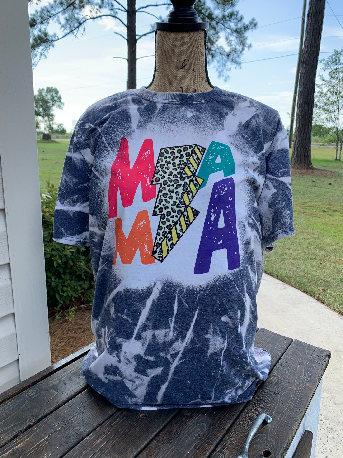 MAMA - Lightning Bolt - BLEACHED