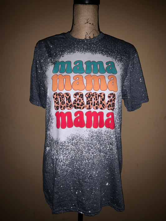 Mama Ripple w/ Leopard - BLEACHED