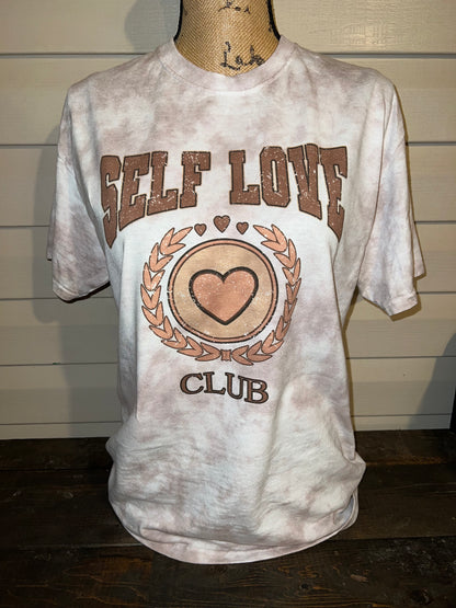 Self Love Club Dyed Tee