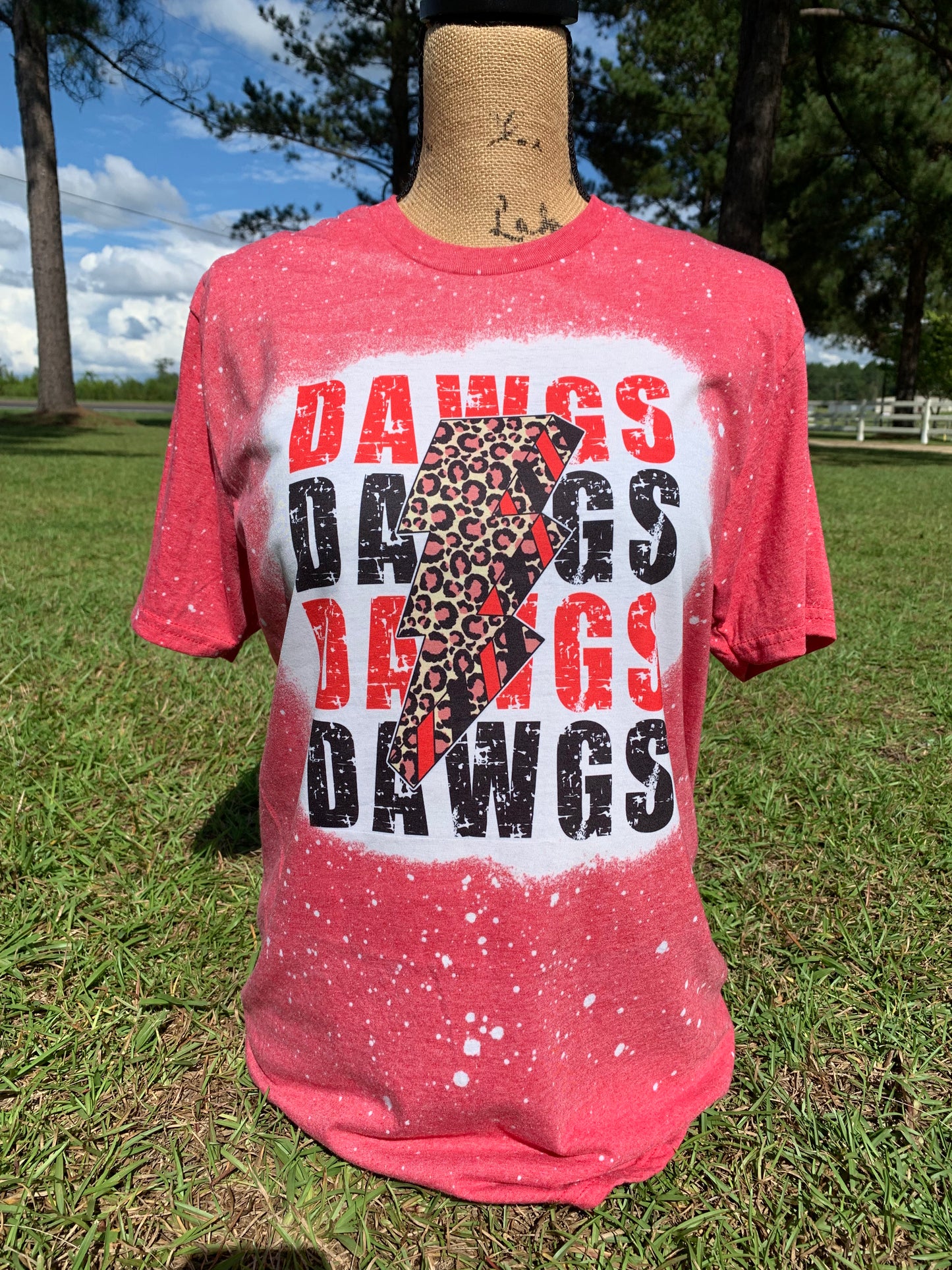 Dawgs - Lightning Bolt -BLEACHED