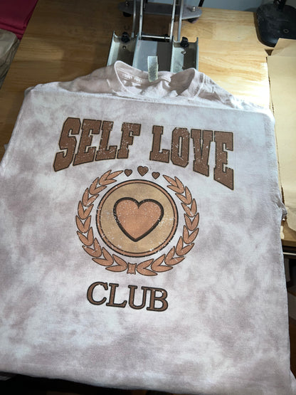 Self Love Club Dyed Tee