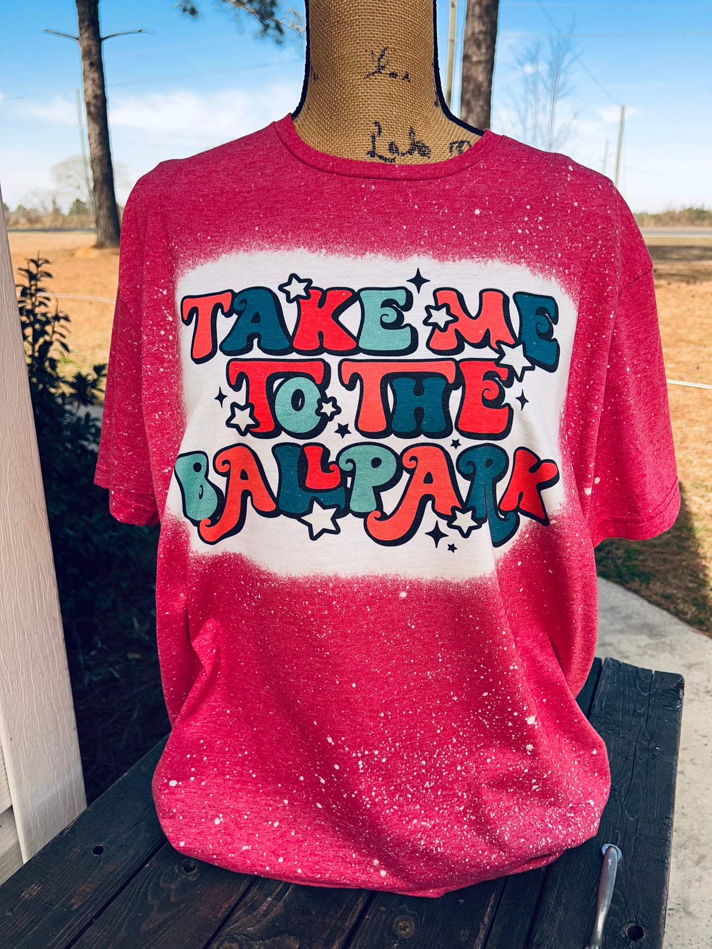 Take Me To The Ballpark BLEACHED